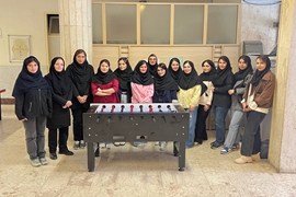 برگزاری مسابقات فوتبالدستی ویژه دختران پردیس دانشکده پردیس بین الملل بندرانزلی به مناسب هفته ورزش و تربیت بدنی